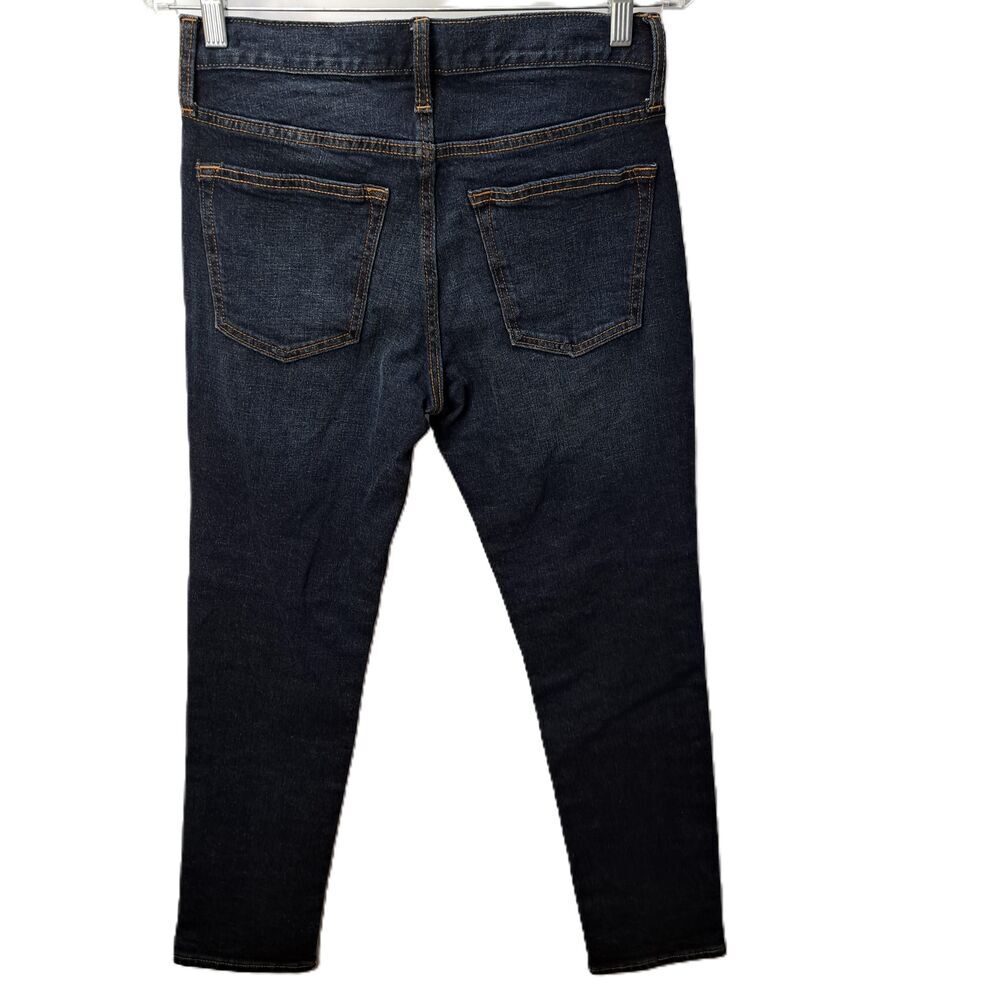 Old Navy Mens Dark Wash 5-Pocket Slim Fit Denim Blue Jeans 28x30 - Picture 2 of 8